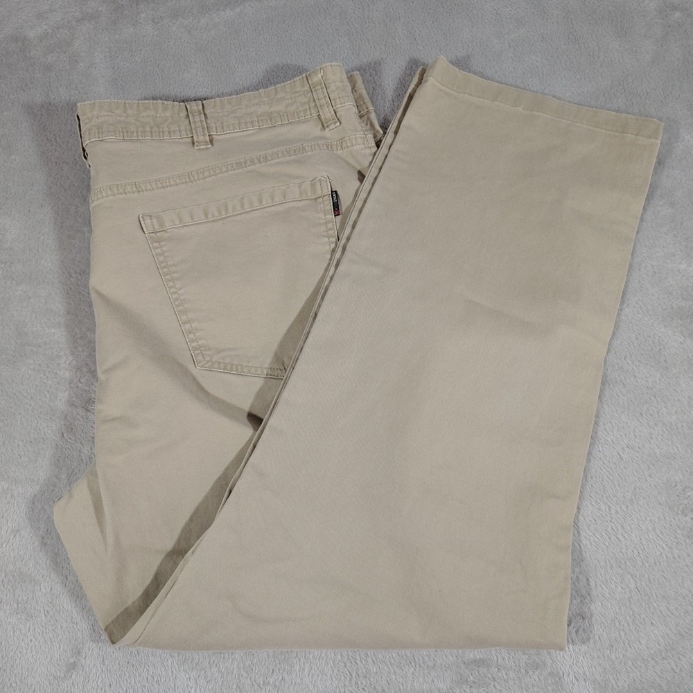 Swiss Tech Chino Pants Men 42x30 Khaki Beige Durable Work Preppy‎ Comfort Casual